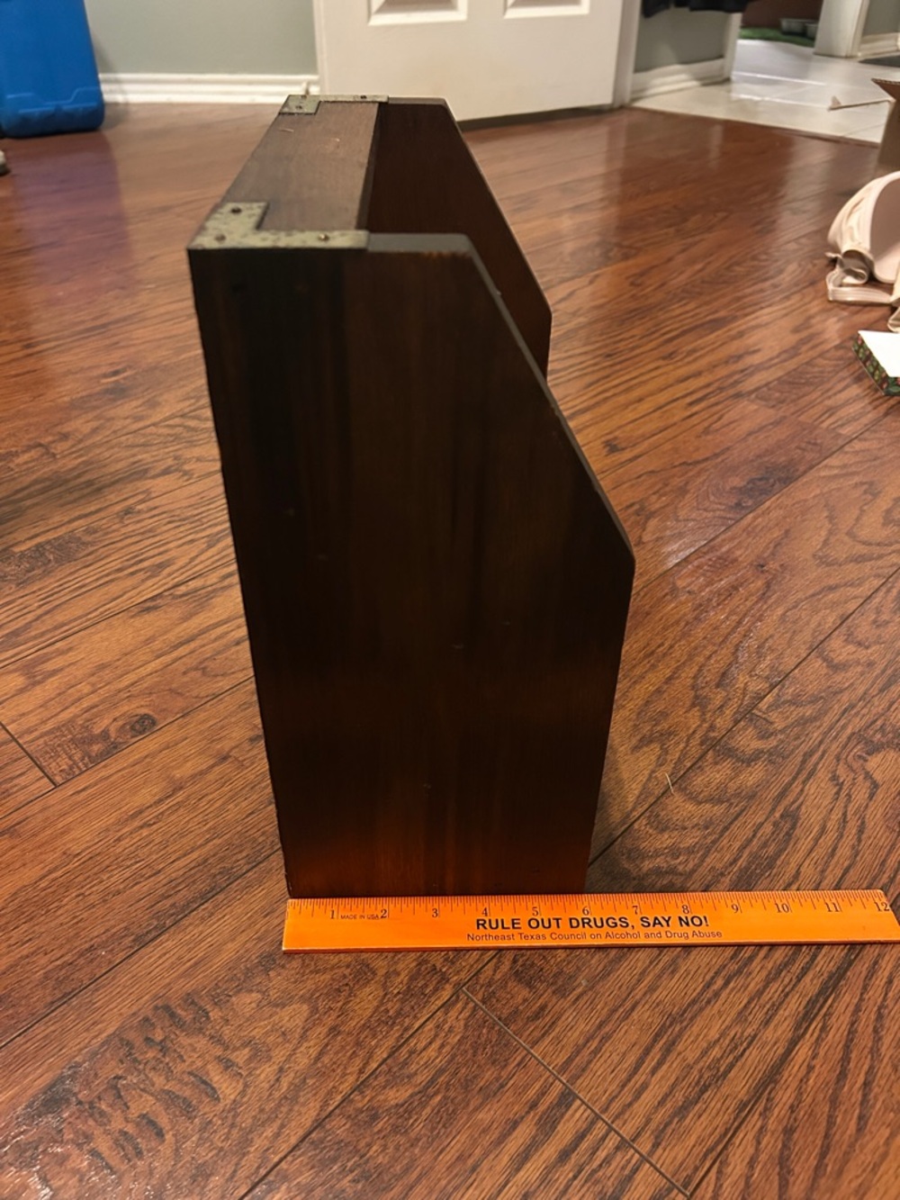 Vgt Wooden Countertop Spice Rack - Dark Brown - Picture 3 of 5